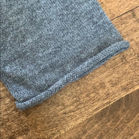 Splendid gray/fuchsia color block sweater - Picture 4 of 10